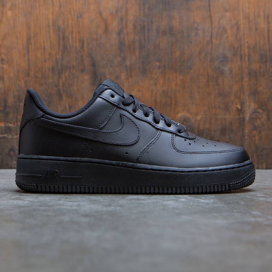 mens air force ones black