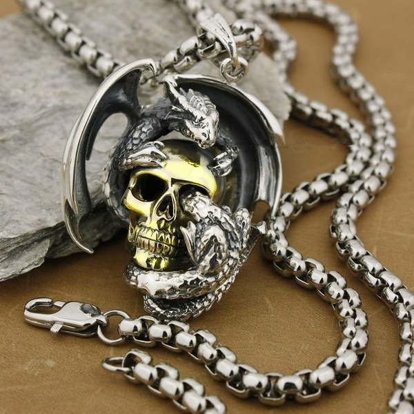 mens gothic necklaces