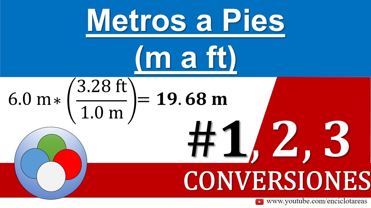 metros a pies