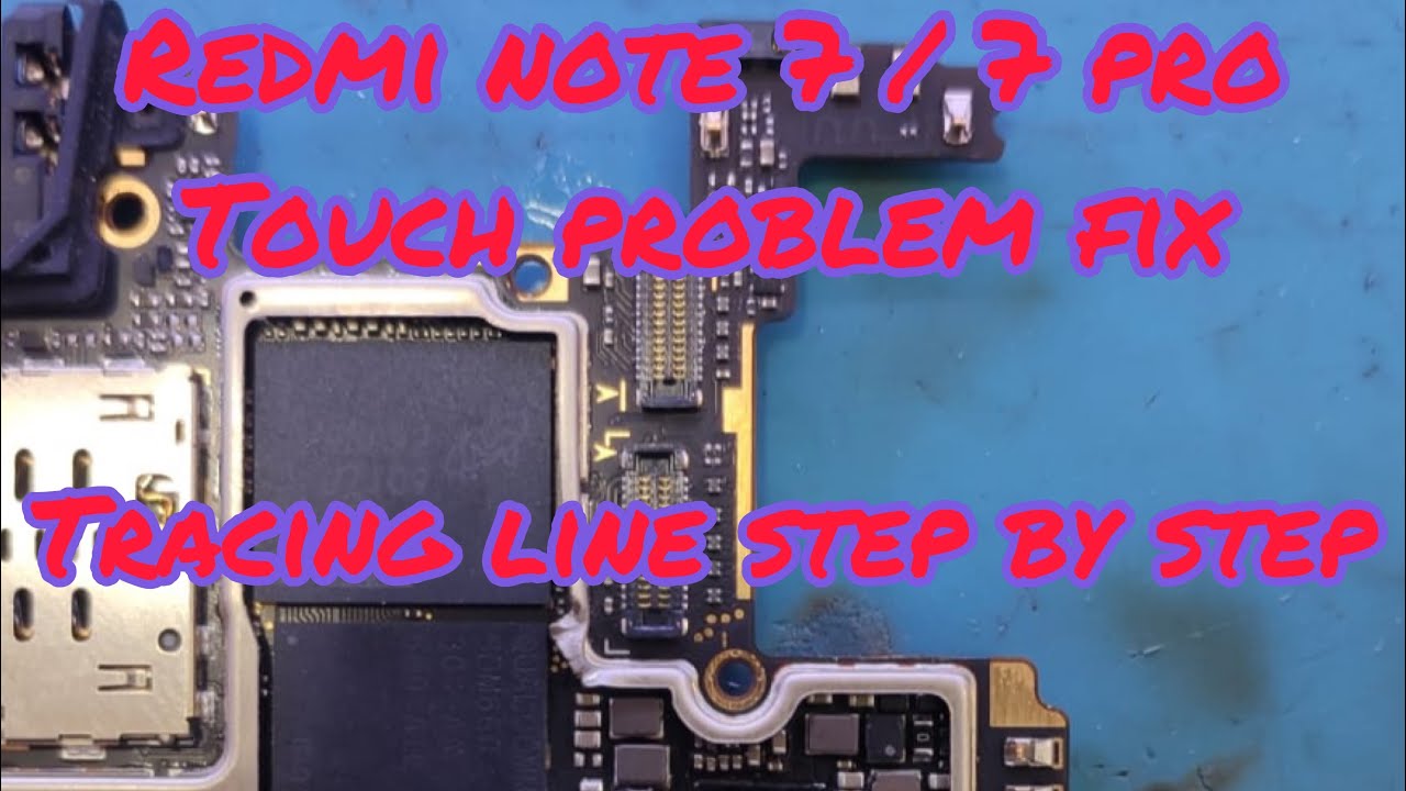 mi note 7 touch not working