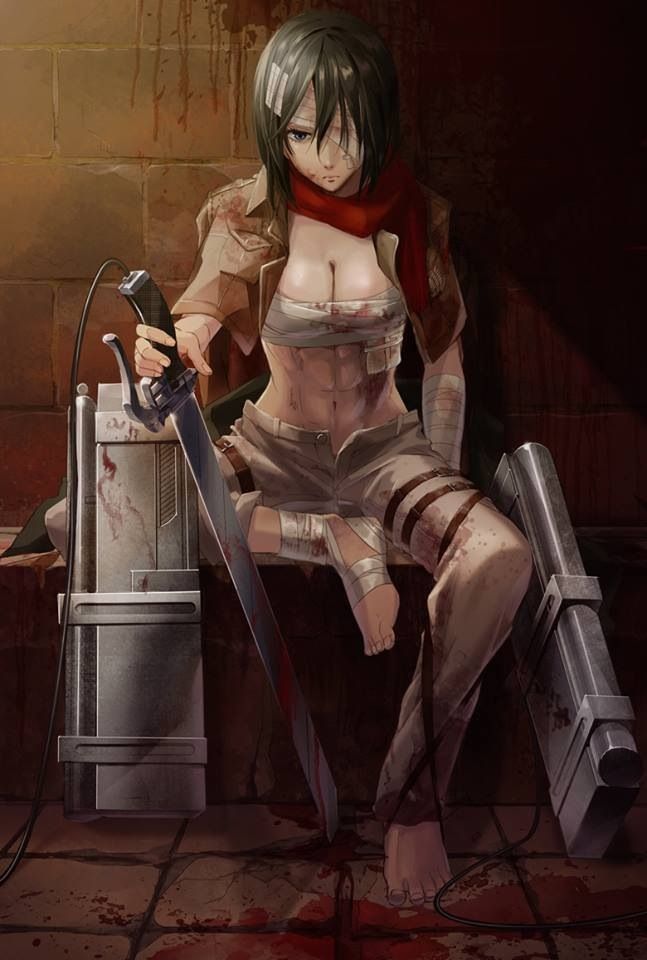 mikasa ackerman sexi