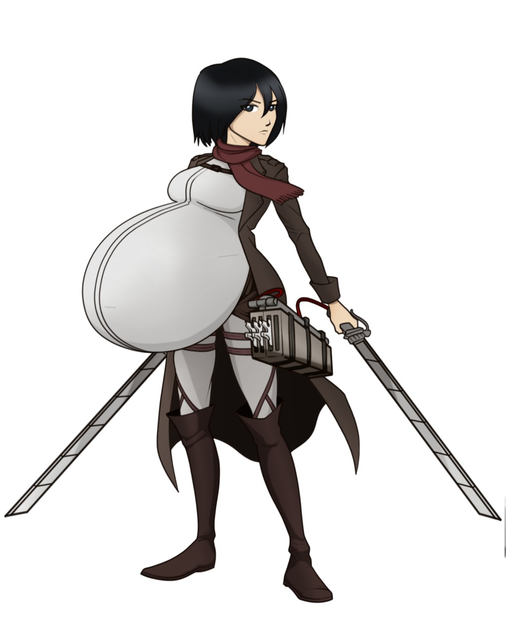 mikasa vore