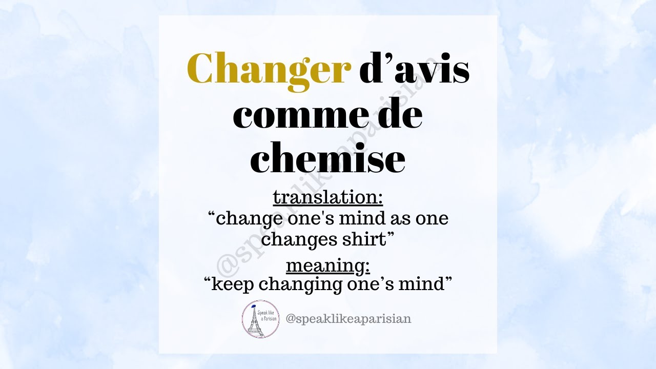 mind french translation