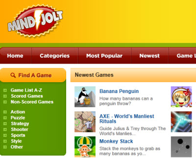 mindjolt most popular games