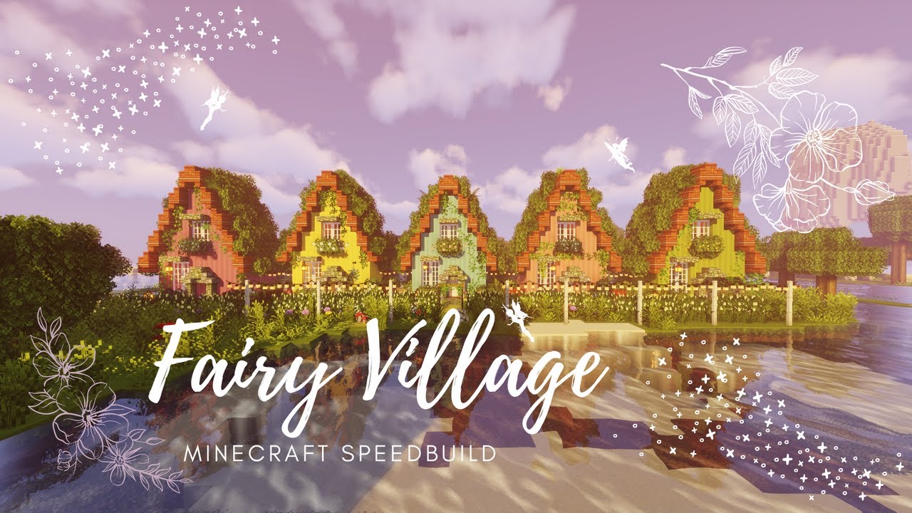 minecraft cottagecore village