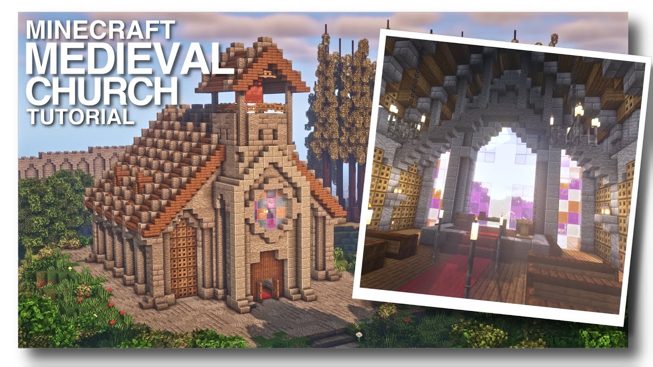 minecraft medieval church