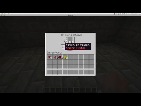 minecraft poison potion recipe