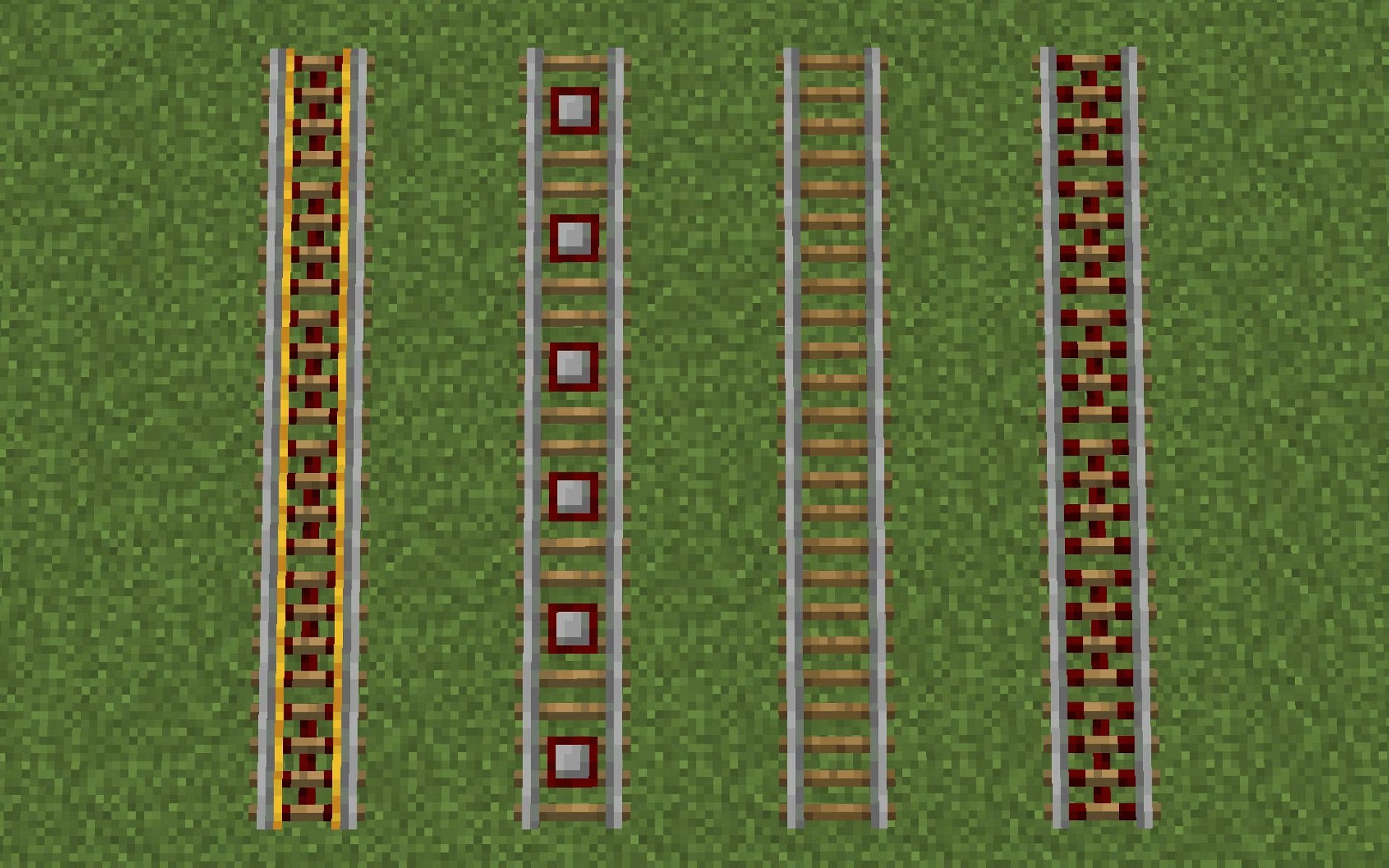 minecraft rails recipe