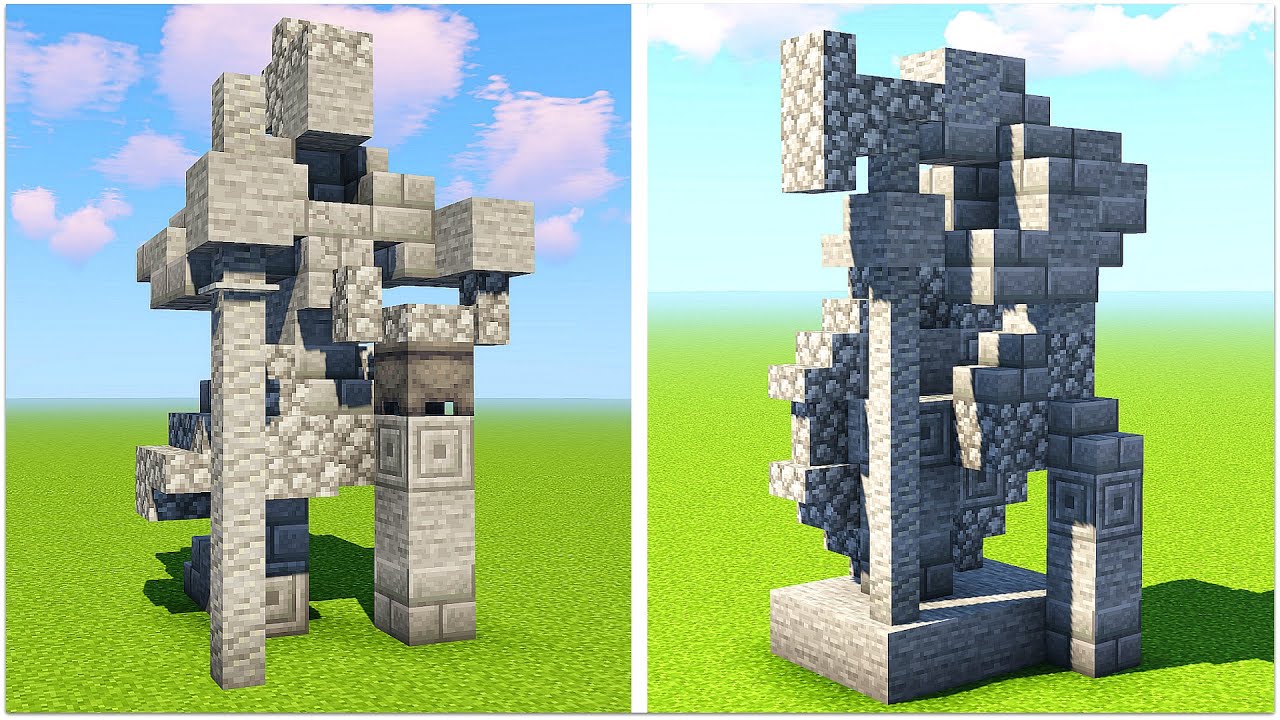 minecraft statues