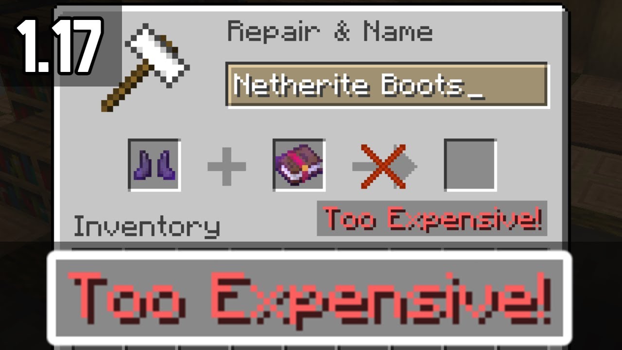 minecraft too expensive