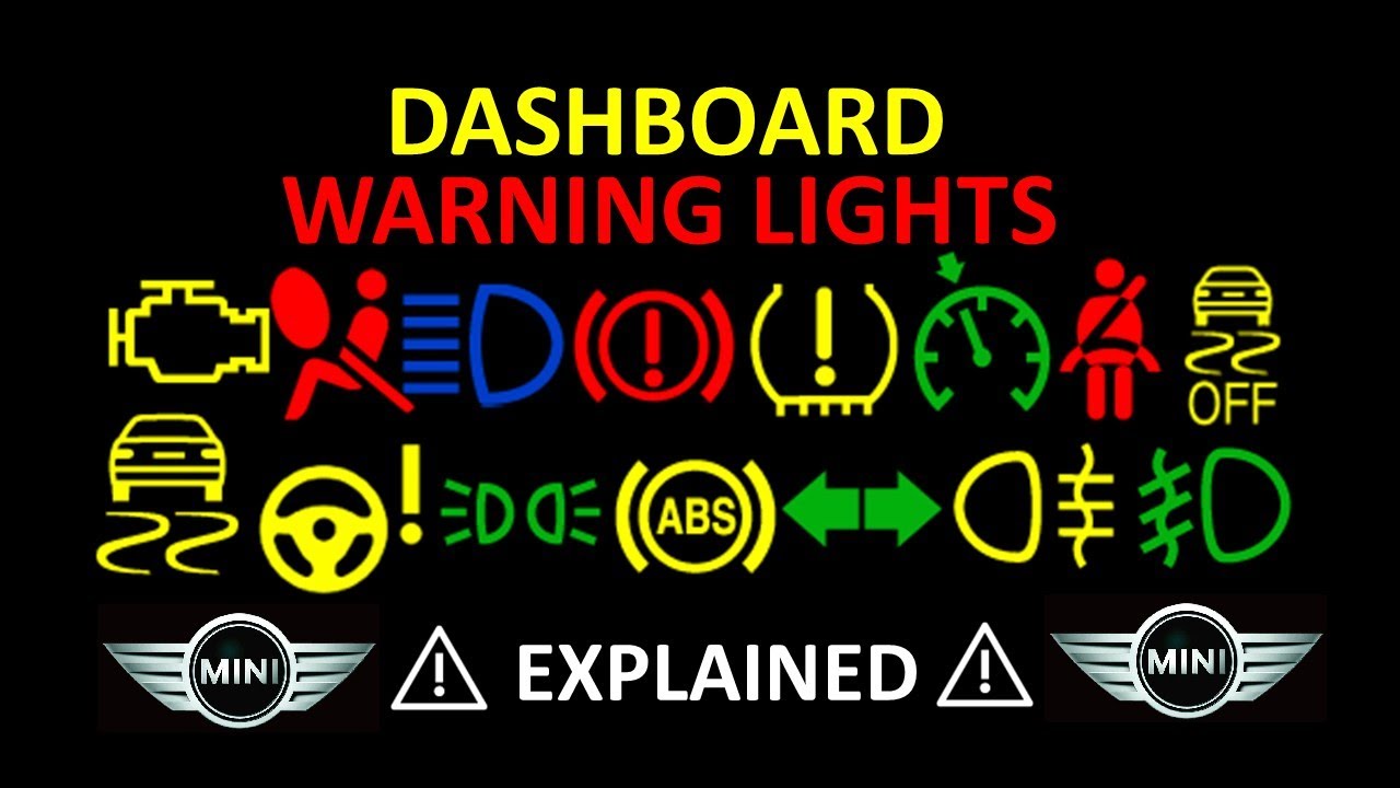 mini r56 warning symbols