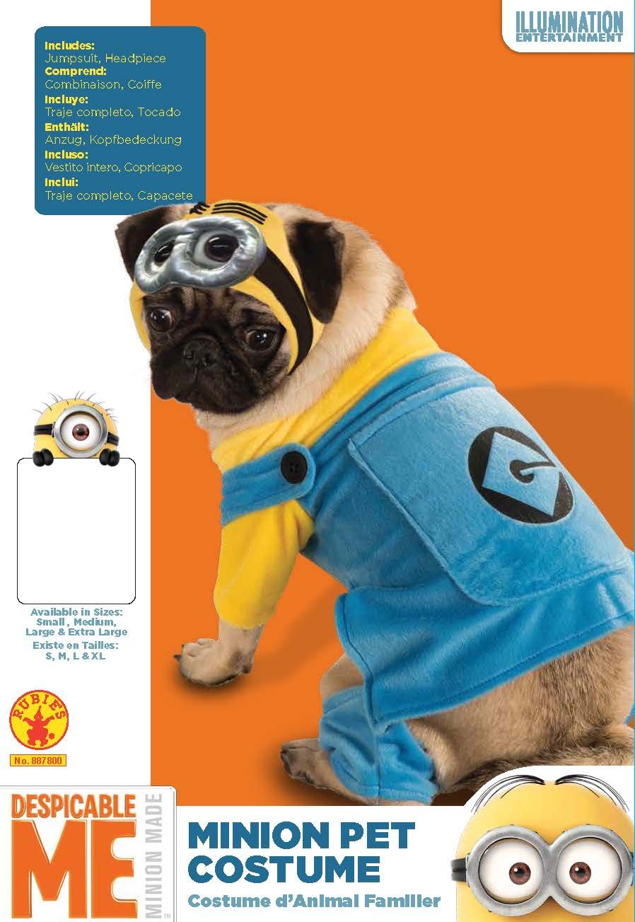 minion dog outfit