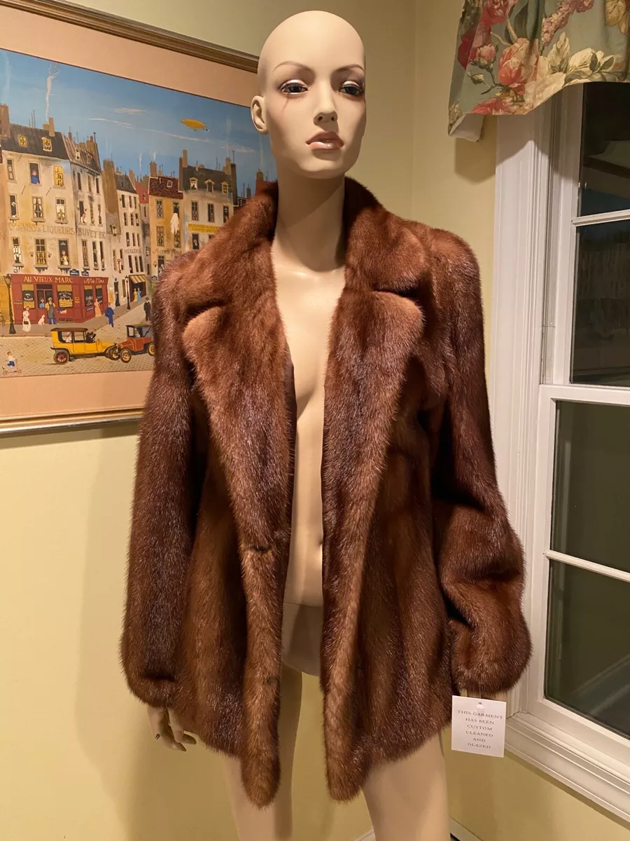 mink fur coat real