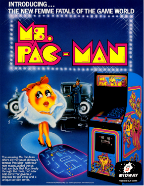 miss pacman video