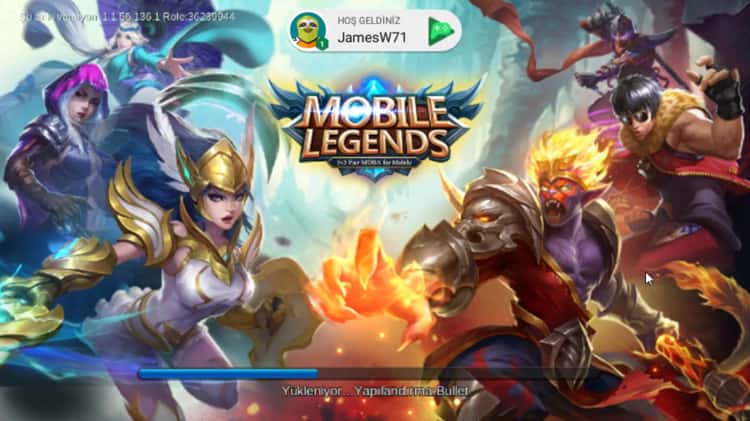 mobile legends oyun yükleniyor da kalıyor