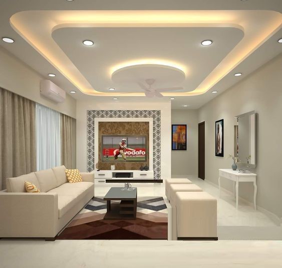 modern ceiling design for hall