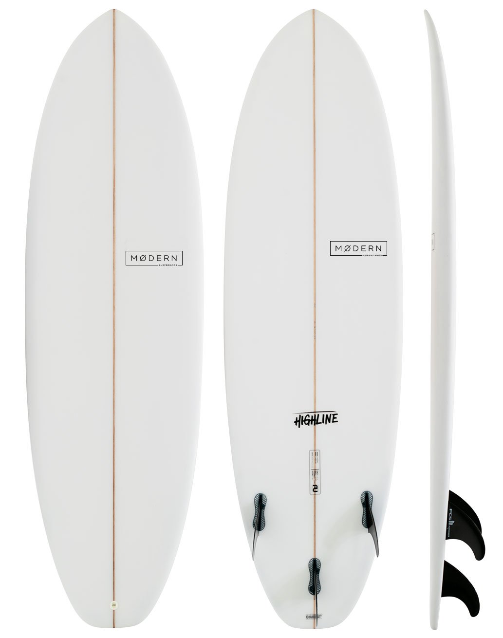 modern highline surfboard