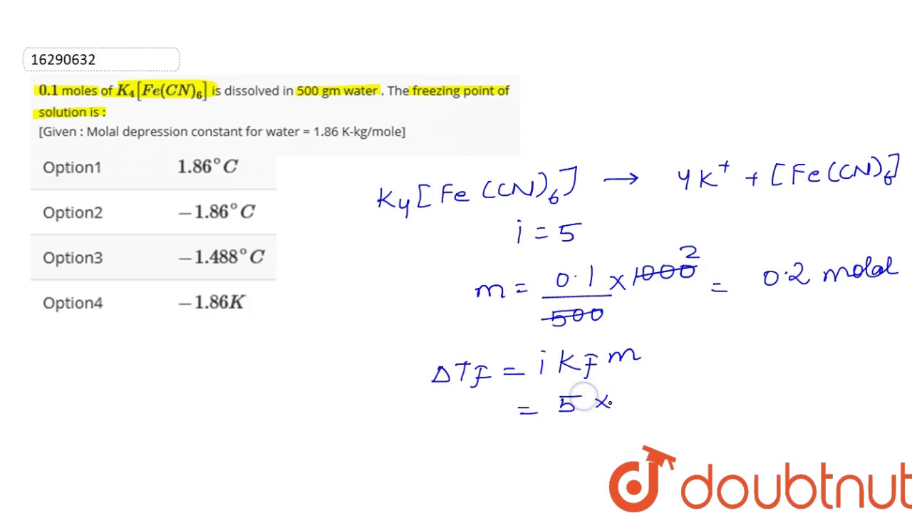 molar mass of k4fe cn 6