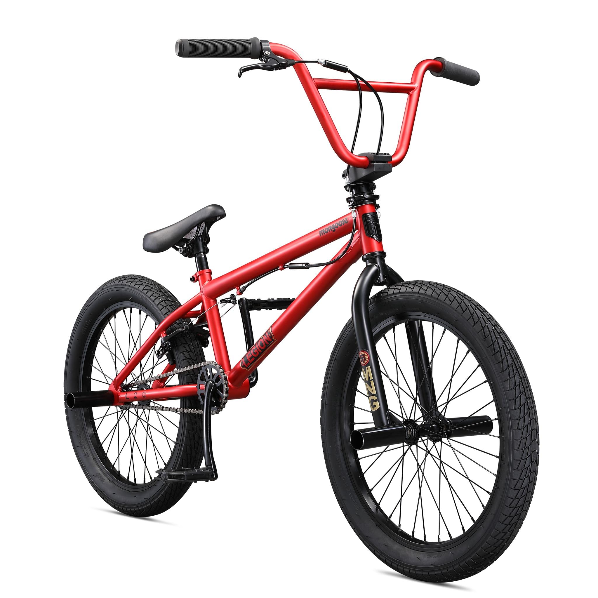 mongoose bmx bike red