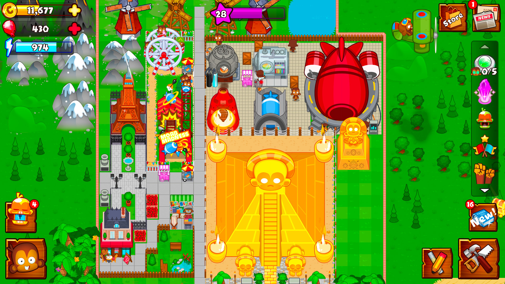 monkey city bloon