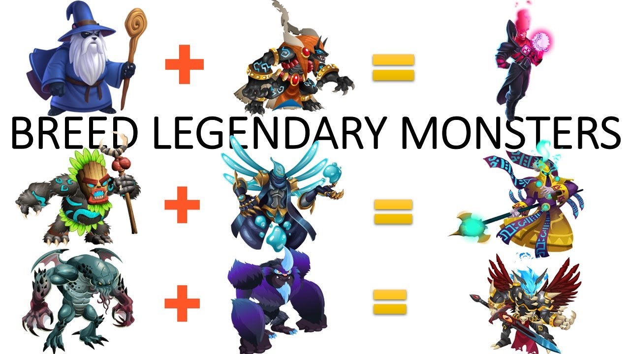 monster legends legendary breeding