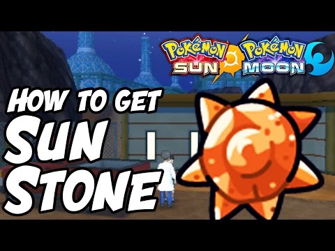 moon stone pokemon sun