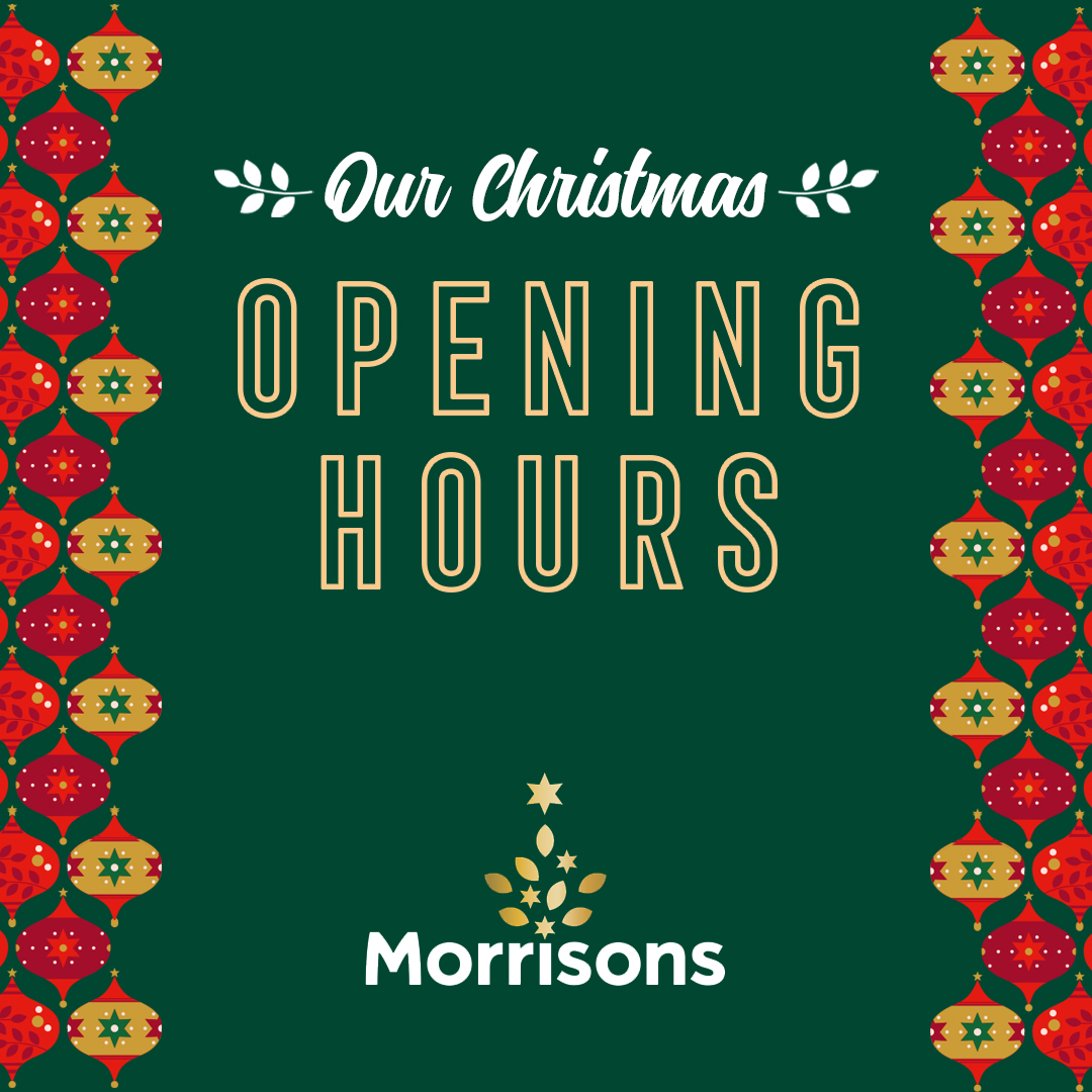 morrisons christmas opening hours