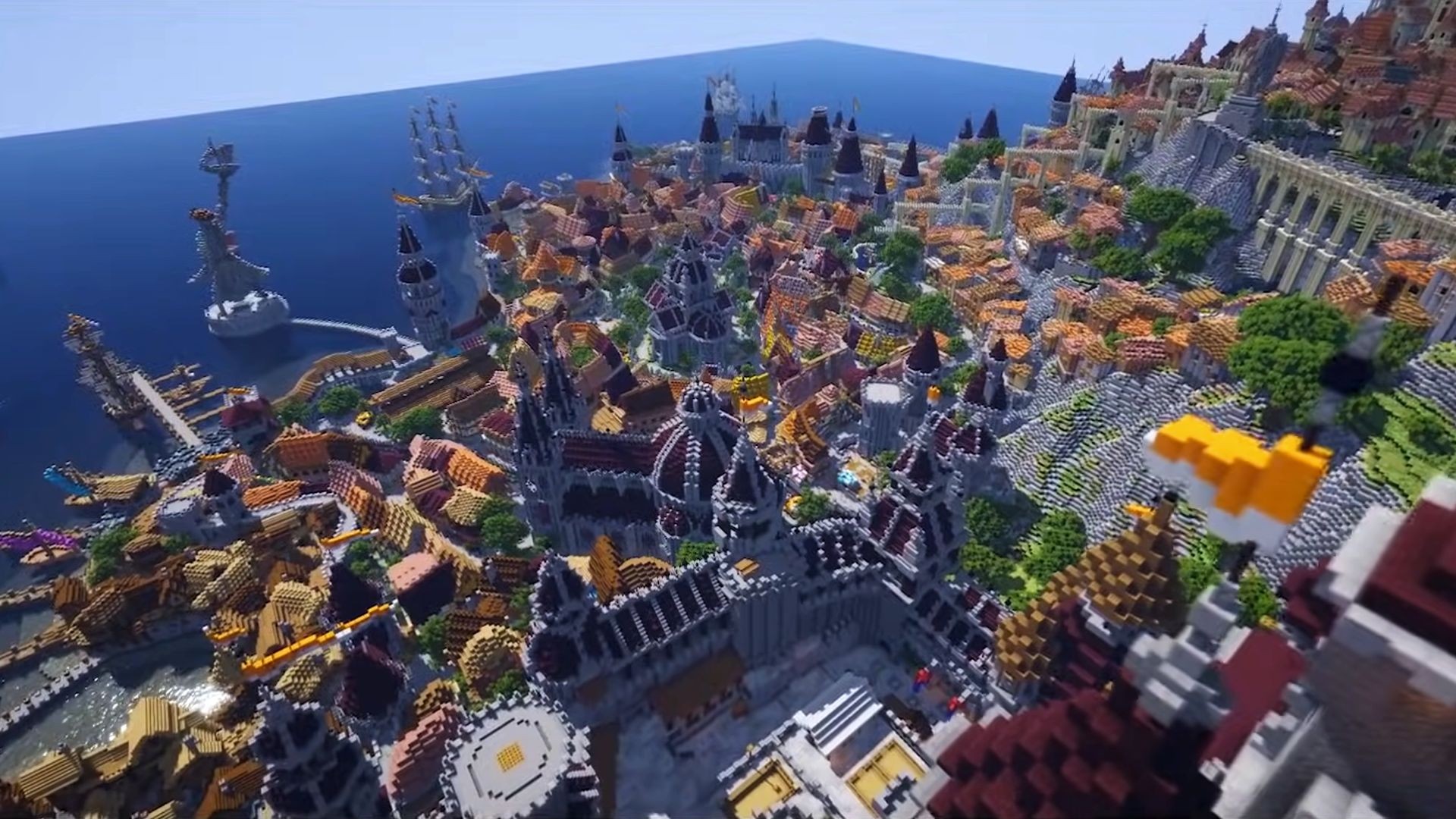 most epic minecraft builds