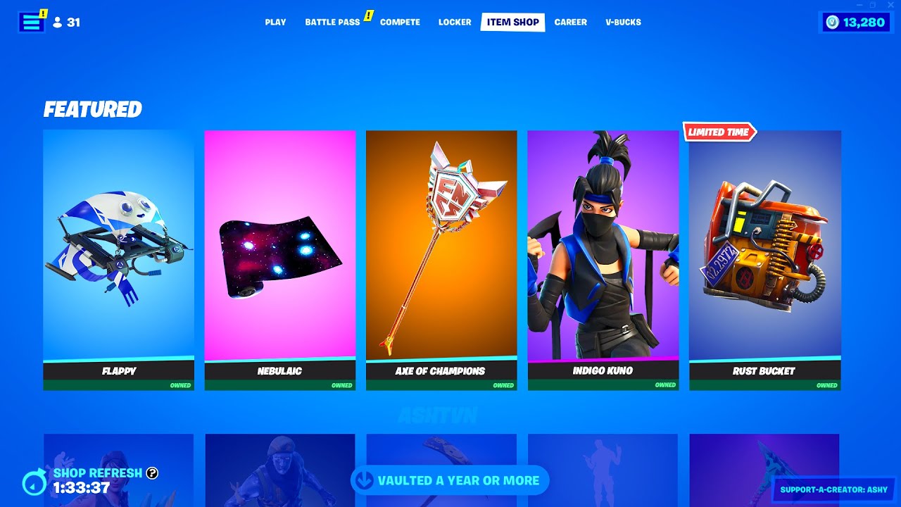 most rare fortnite items