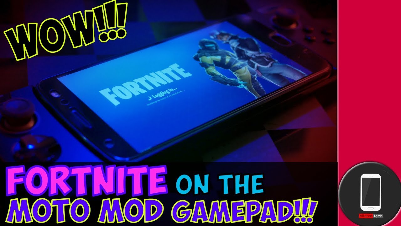 moto gamepad fortnite