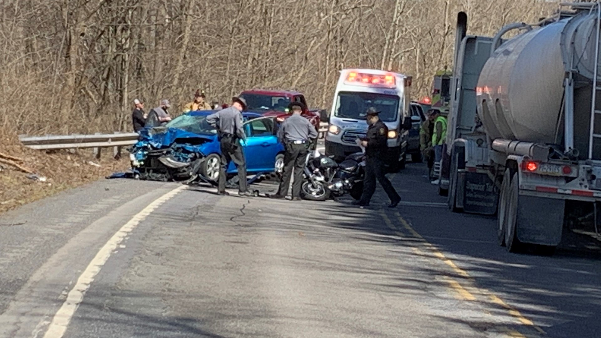 motorcycle crash highway 11