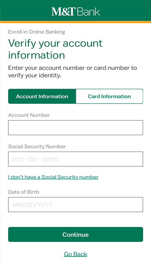 m&t bank login