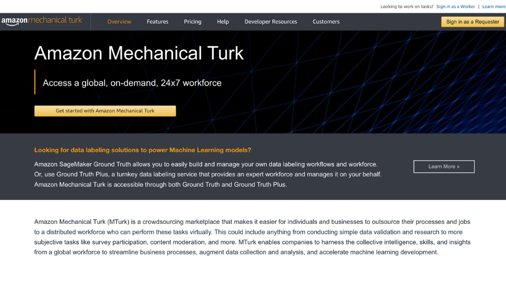 mturk online jobs