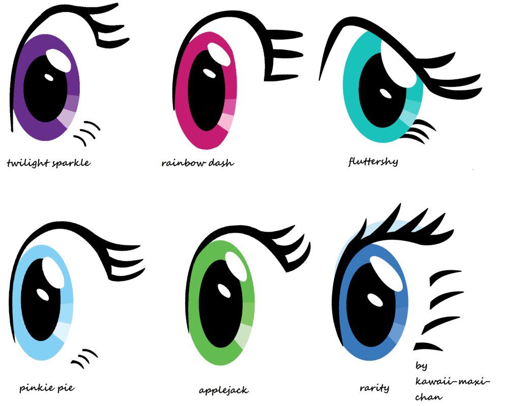 my little pony ojos