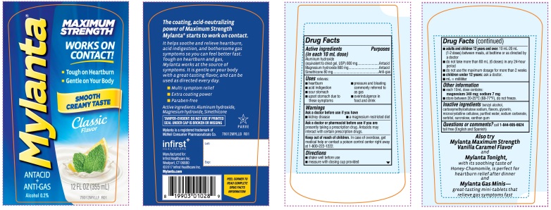 mylanta dose frequency