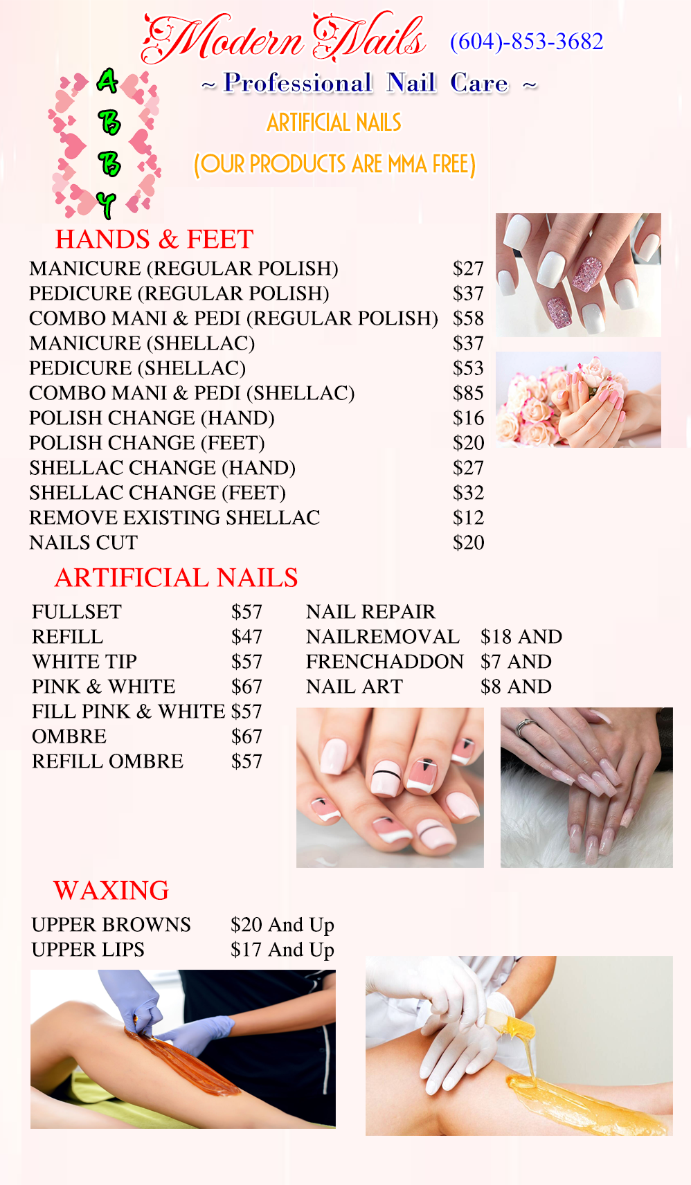 nail salon abbotsford