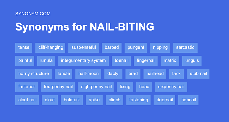 nail thesaurus