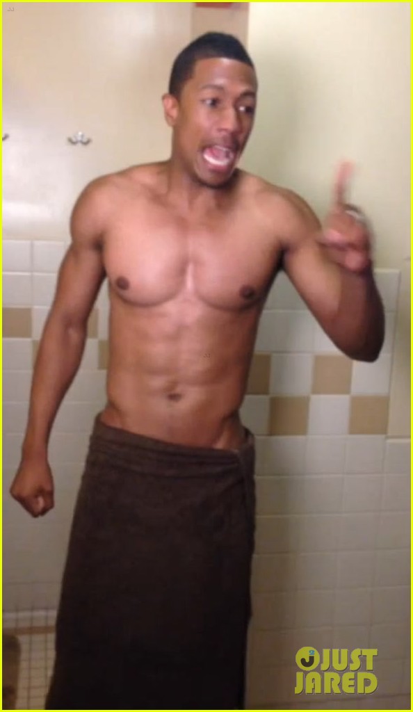 naked nick cannon