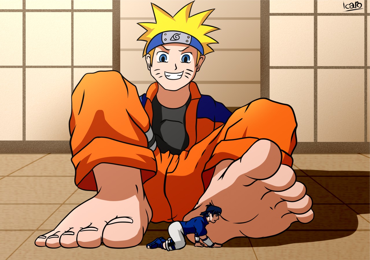 naruto characters feet