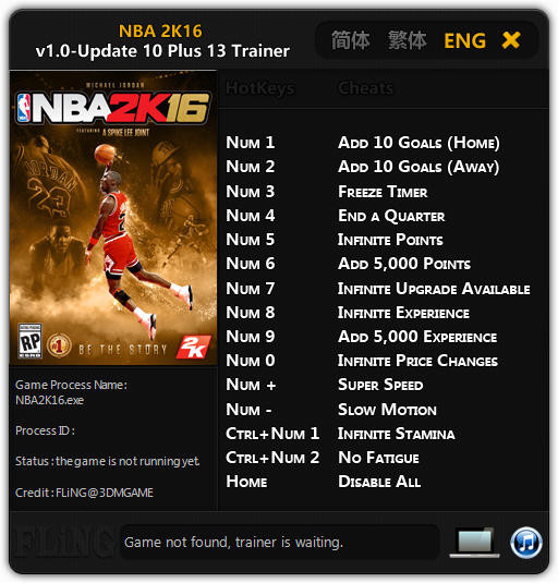 nba 2k16 trainer