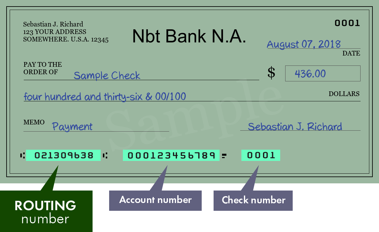 nbt bank routing