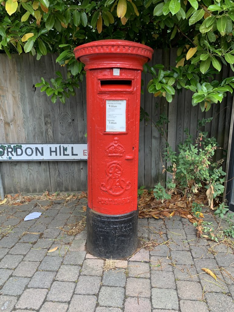 nearest postbox