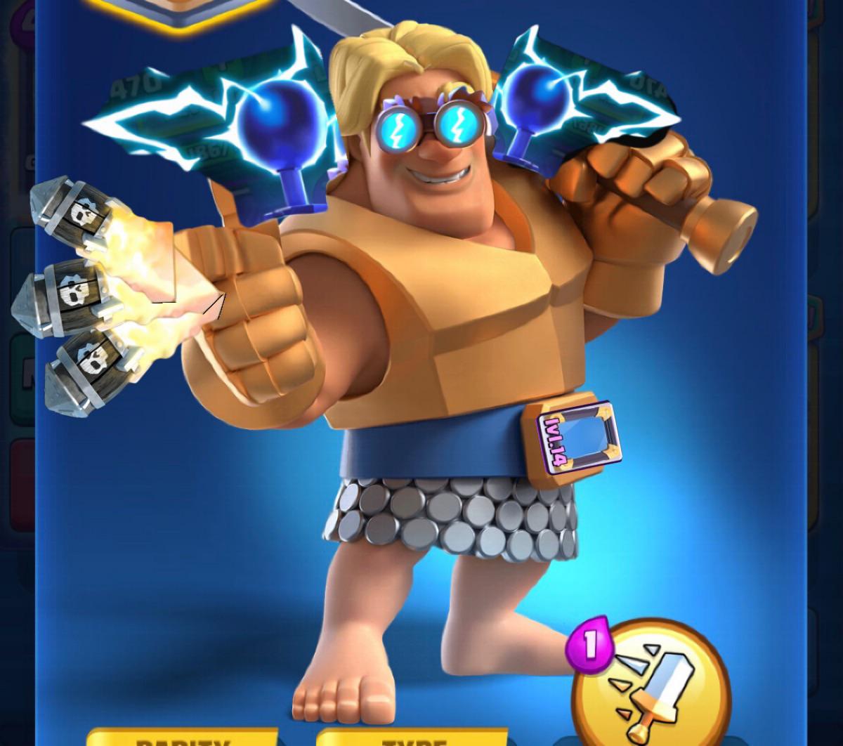 new clash royale champion