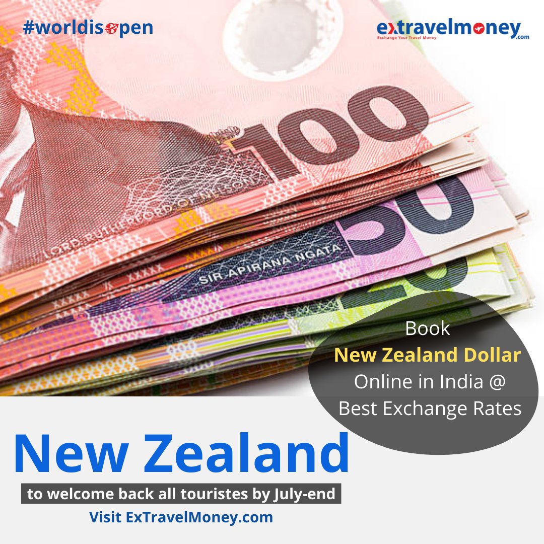 new zealand dollar india rupees