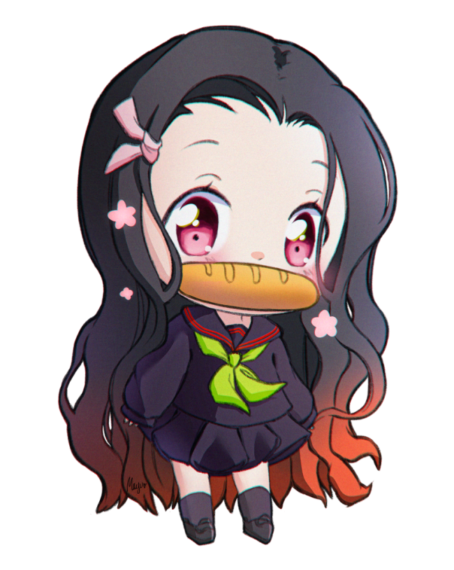 nezuko chibi png