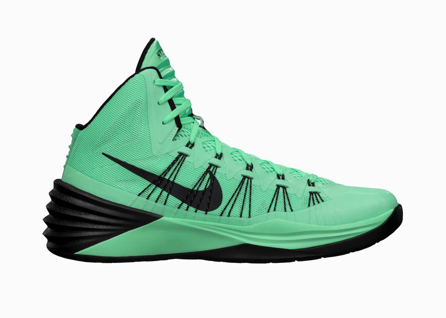 nike green hyperdunk