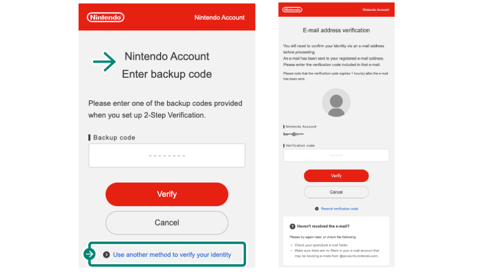 nintendo account