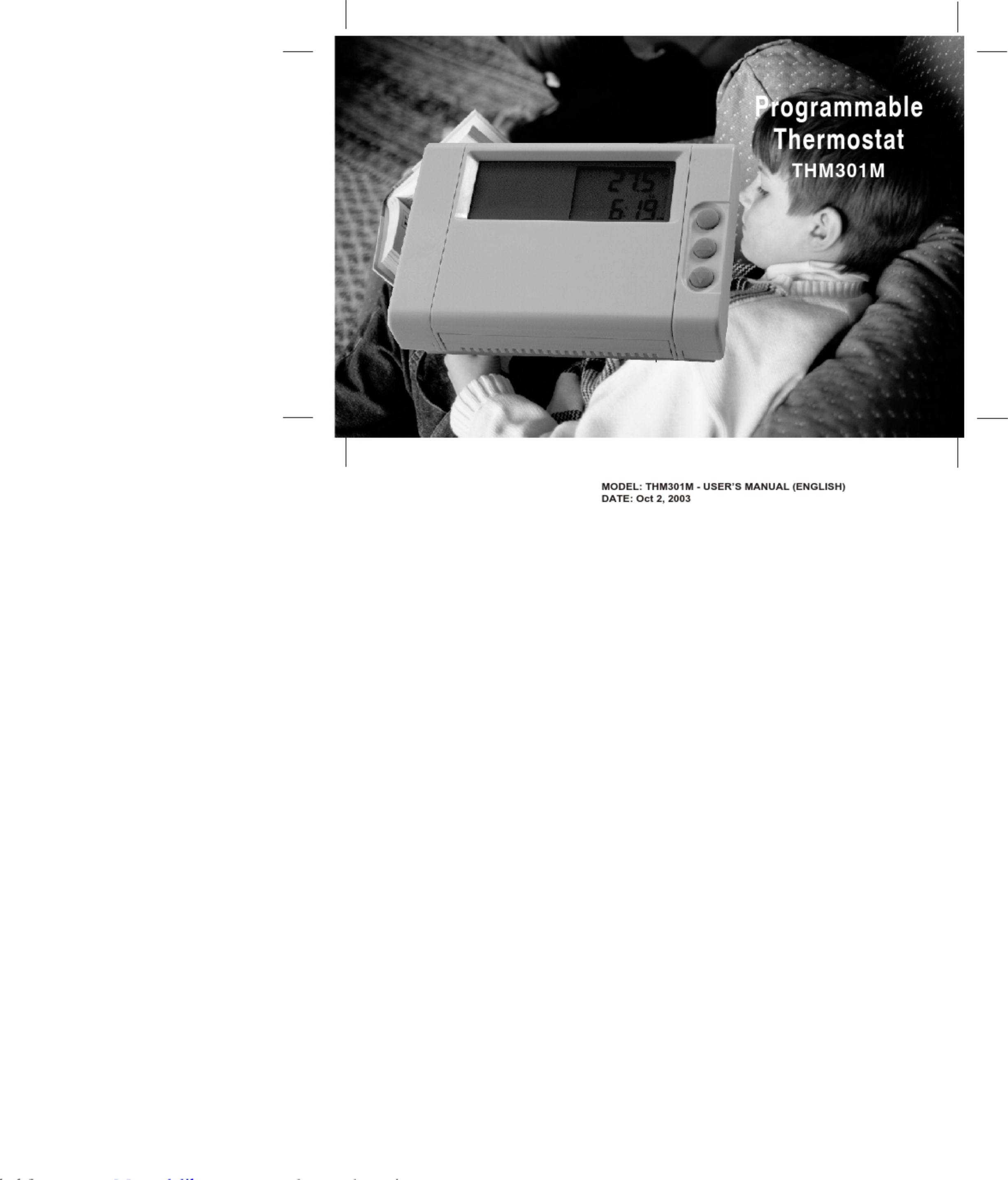 noma thermostat user manual