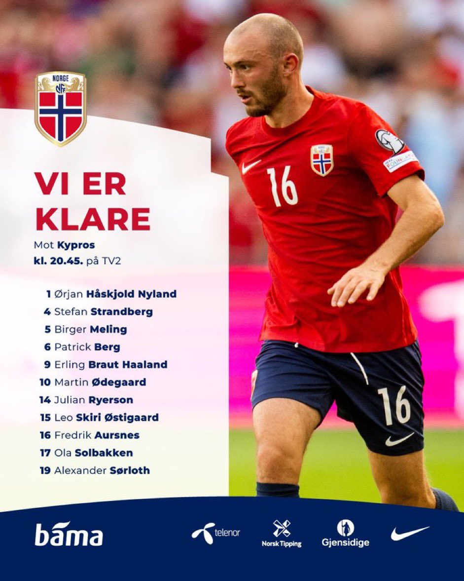 norway national football team vs cyprus national football team stats