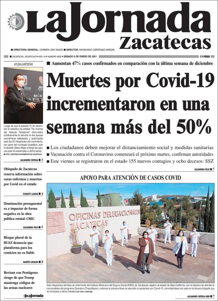 noticias de ultima hora en zacatecas